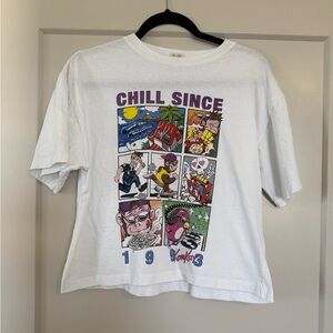 Brandy Melville Chill Since ‘93 Graphic T-Shirt, one size, like new!